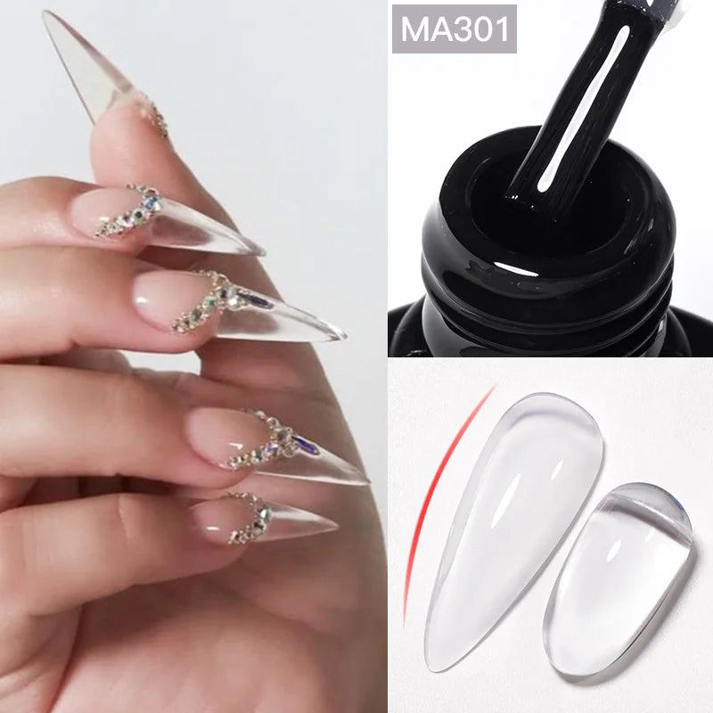 7ml Nude Rubber Base Gel, 68 Colors, DIY Nail Art Supplies Gel for Nails Design, UV LED Soak Off, Easy to Apply, Long Lasting