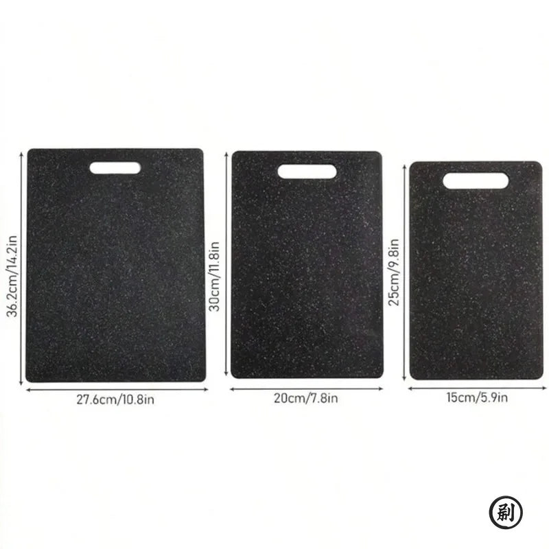 Marble Texture PP Cutting Board Antibacterial and Mildew Cutting Board Kitchen Vegetable Cutting Board Dishwasher Safe