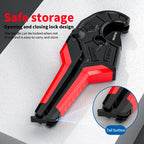 High Hardness Pipe Cutter 0-42mm Aluminum Alloy Body Ratchet Scissors Tube Cutter for PVC PPR PEX Plastic Hoses Plumbing Pipe