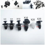 100pcs Auto Fastener Clip Mixed for Opel Vauxhall Astra K Corsa E