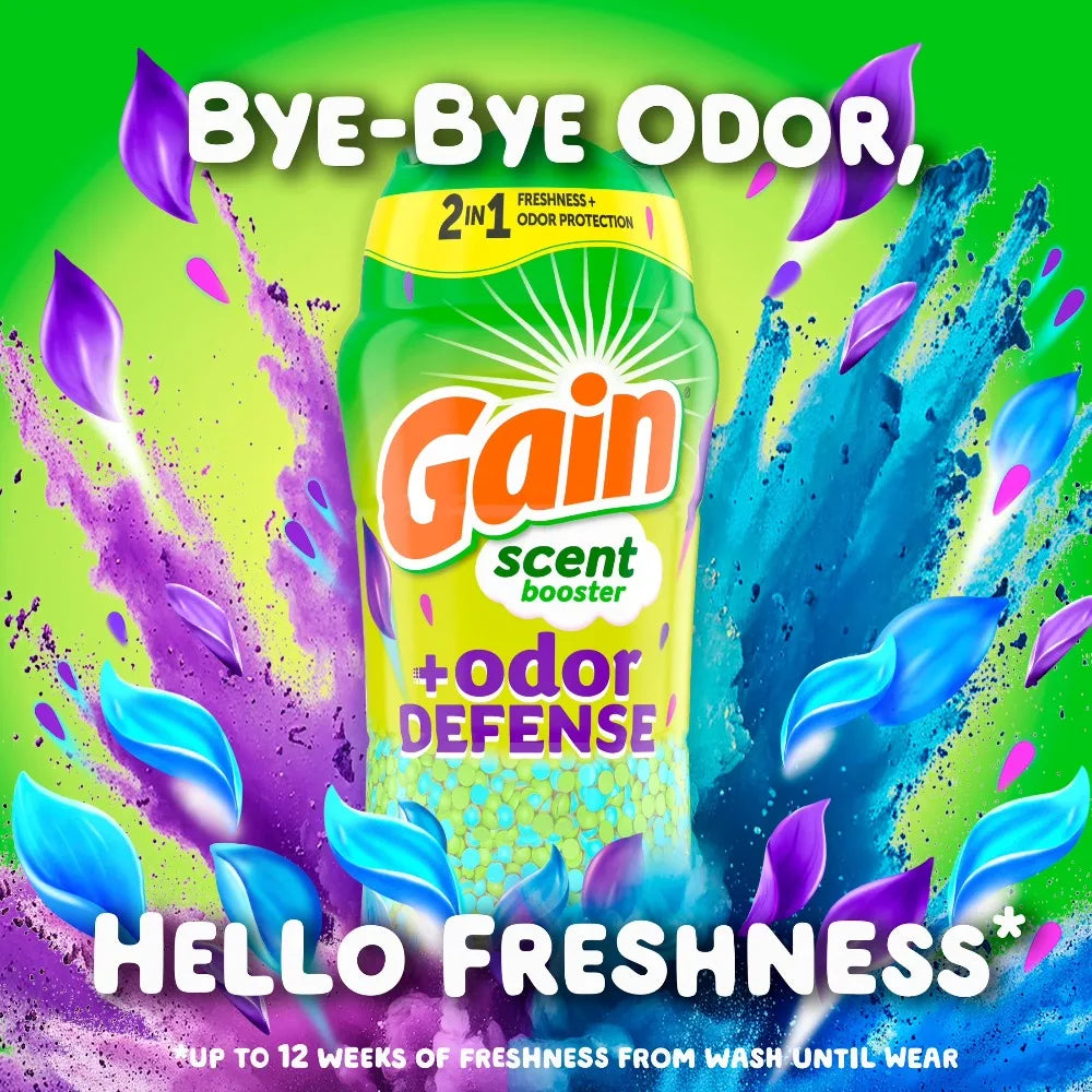 Festive Mega Pack | Extra Savings for the Holidays | Laundry Scent Beads, Odor Defense 2-in-1 In-Wash Scent Booster, Super Fresh Blast Scent