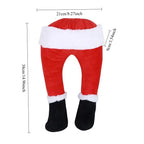 1× Christmas Tree Decoration Santa Claus Elf Legs Christmas Decoration Home Hanging Decoration Door Decoration Christmas Pendant