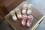 Kids LED Sneakers Girls Flash Light-up Board Shoes Spring And Autumn Children's Luminous Shoes Children's Glowing Light Sneakers