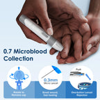 LinkSun G-425-1 Blood Glucose Meter 50/100 pcs Test Strips and Lancets Diabetes Medical  Glucosemeter Testing Blood Sugar Tester