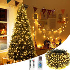 10m-50m LED String Lights Christmas Garland USB Fairy Lights Outdoor For Wedding Party New Year Christmas Tree Decoration Lamps