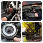20/50/100PCS Black Nitrile Gloves Disposable Latex Powder Free Gloves for Kitchen Cleaning Industrial Working Hair Dye Gloves