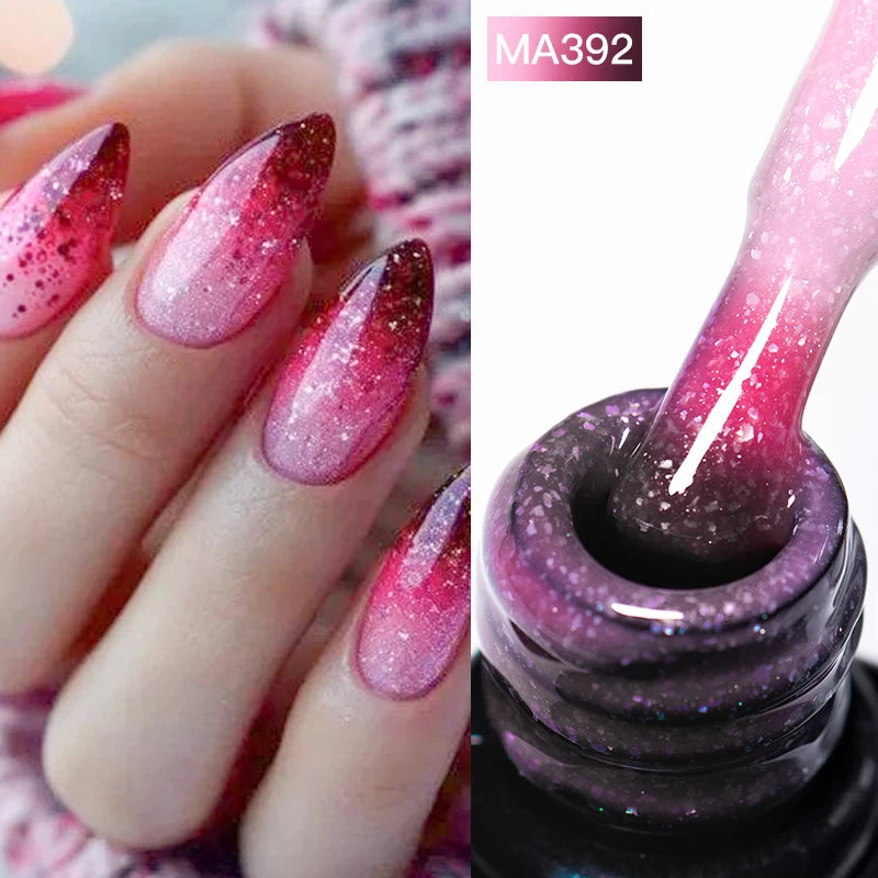7ml Nude Rubber Base Gel, 68 Colors, DIY Nail Art Supplies Gel for Nails Design, UV LED Soak Off, Easy to Apply, Long Lasting