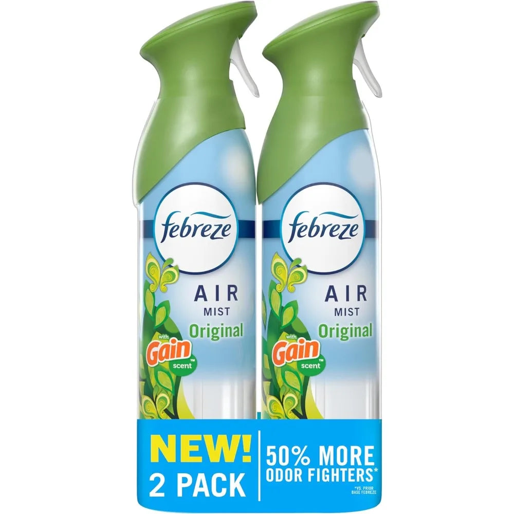 US Shipping Air Freshener Spray for Home Odor Eliminator Mist for Bathroom Kitchen Office Dorm Room with Gain Original Scent
