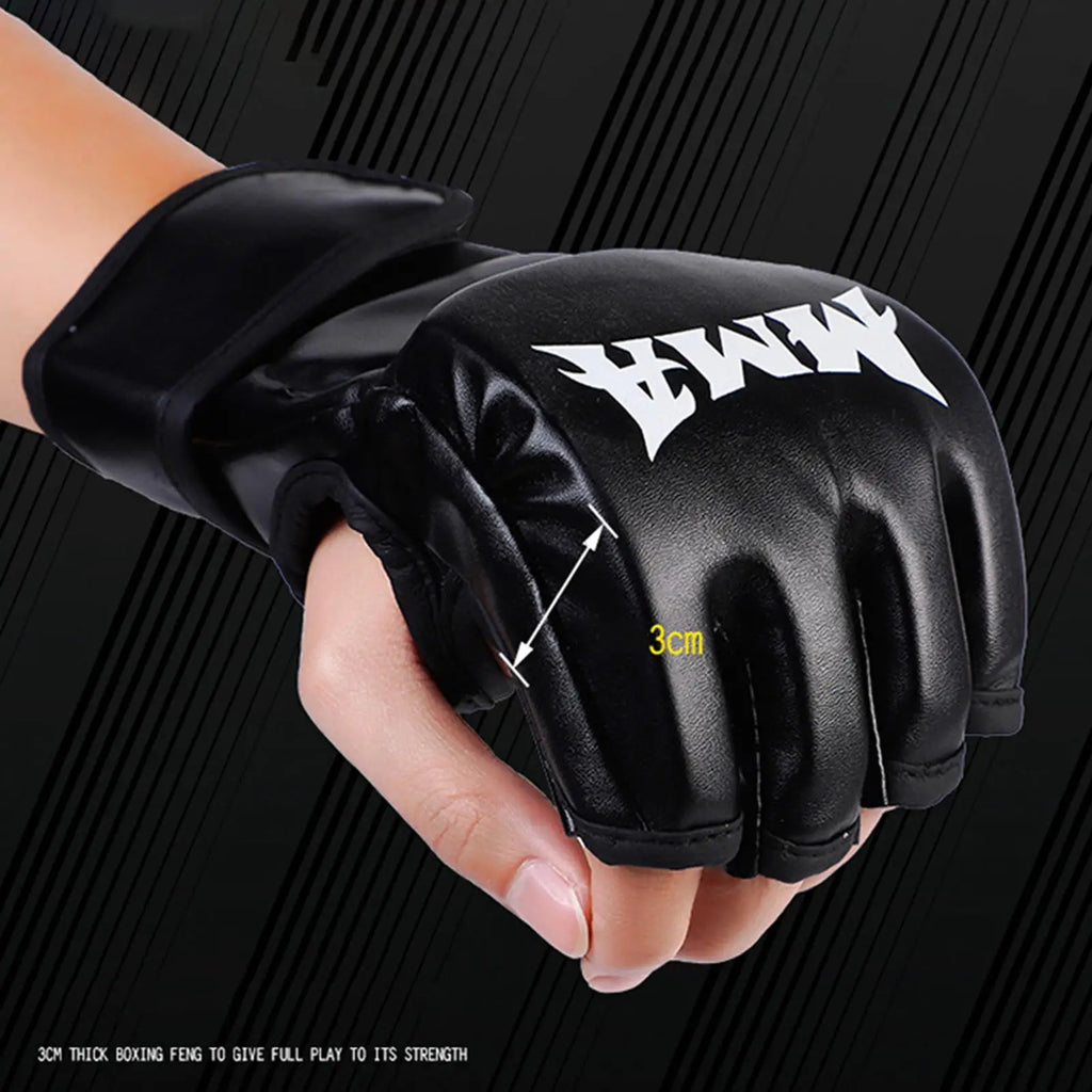 2 in 1 Curved Boxing Mitts Focus Punching Bag Gloves Set Leatherette Boxing Training Hand Pads MMA Karate Training Equipment