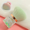 Nail Art Dust Brush for Nails Plastic Handle Powder Remove Soft Cleaning Nail Brush For Manicure Gel Nail Accessories Tool