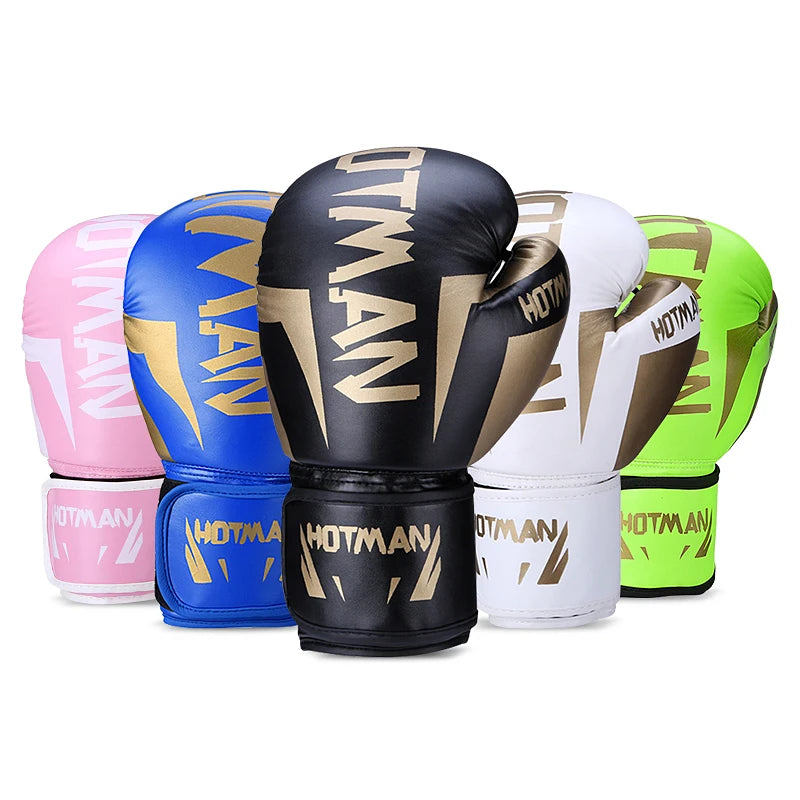 Professional Boxing Gloves for Adults & Kids MMA Sanda Training, Combat-Proven Punching Bag Mitts with Impact Protection for Men