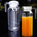 1.1L Water Juice JUG Pitcher Plastic Transparent Bottle For Storing Fresh Juices And Drinks For Kitchen Fridge Drink Storage Pot