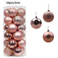 24/36 Pcs Christmas Balls New Year Party Decoration Xmas Tree Ornaments Christmas Hanging Ornament Home Decor Gifts Navidad 2025