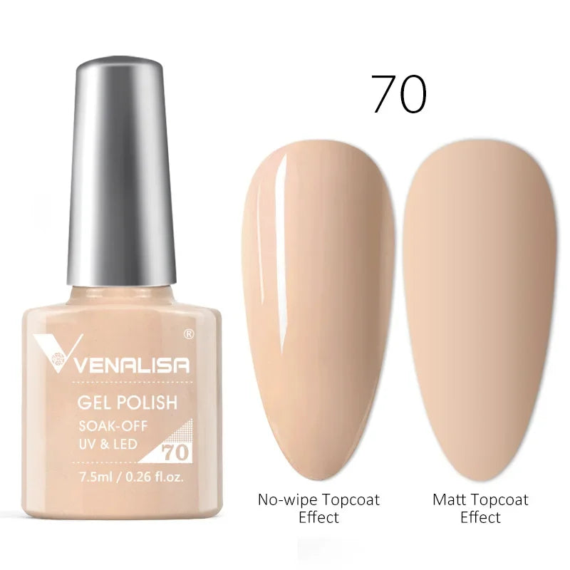 Venalisa Neon Gel Polish Varnishes Hybrid Nails For Manicure 7.5ml Semi Permanent Soak off Enamel Gel Polish UV Nail Gel Polish