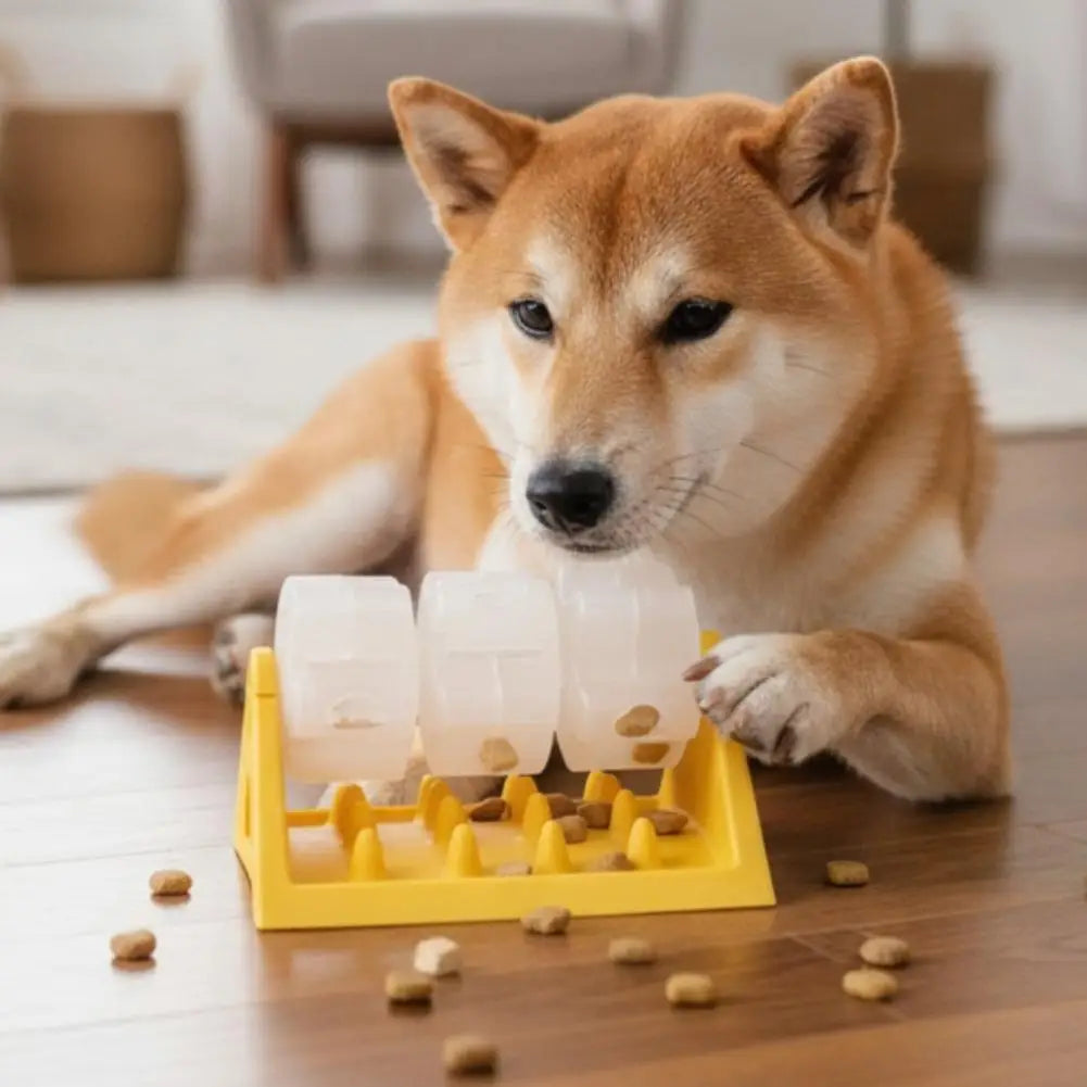 Dog Food Dispenser Mental Stimulation Puzzle Feeder Toy Durable PP Material Dog Puzzle Toy For Large Small Dogs
