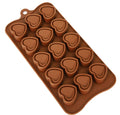 Silicone Chocolate Molds, Non-Stick Candy Molds for Making Bite Size Chocolates, Candies, Truffles, Gummies, Jelly