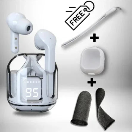 New TWS Wireless Earphone Bluetooth 5.3 Headsets HiFi Stereo Sport Gaming Headphones Noise Reduction for all smartphones