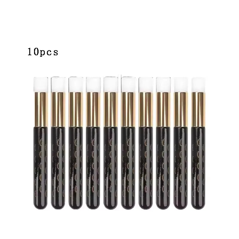 10/30/50pcs Eyelash Cleaning Brush Lash Shampoo Brush for Eyelash Extensions Peel Off Nose Pore Blackhead Remover Makeup Tools
