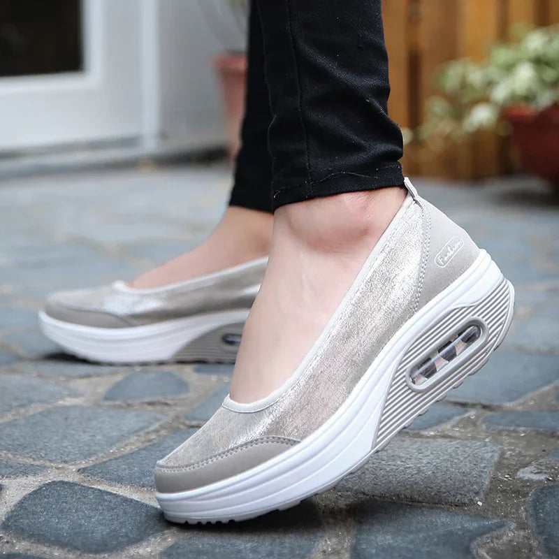 Shoes for Women Shoes 2025 New Flats Women Loafers Slip on Shoes Woman Tenis Feminino Casual Outdoors Plus Size Woman Sneakers
