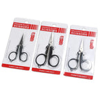 Stainless Steel Foldable Sissors Portable Student Handmade Crafts Scissors Stationery Office DIY School Supplies