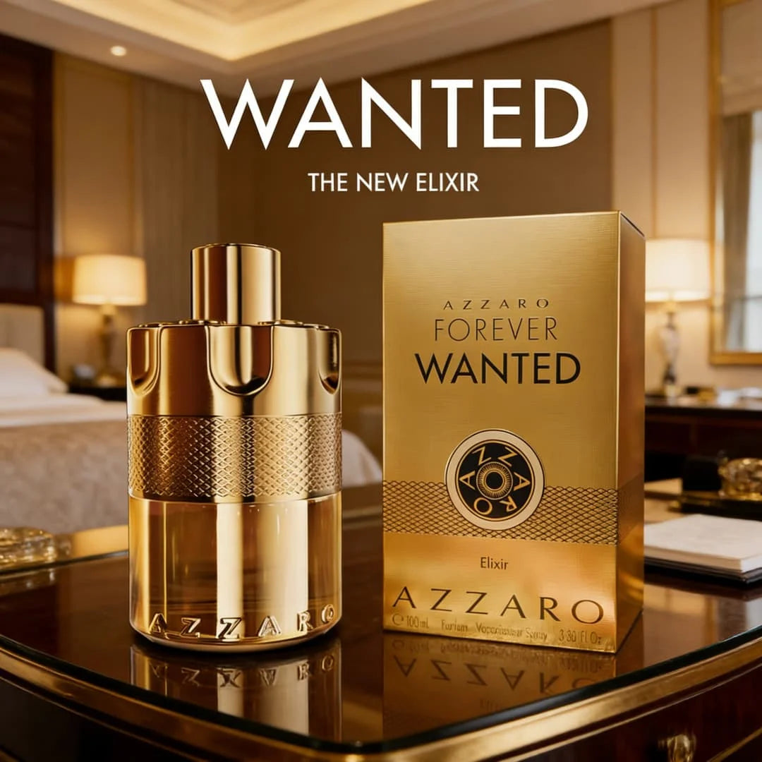 Azzaro Forever Wanted Elixir | Rich orient-amber notes, Wanted line ultimate, powerful gentleman aura