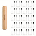 Professional Nail Art Brush Set with Detachable Wooden Grip-Multi-Functional Nail Polish Brushes,Nail Art Tools,Nail Accessories