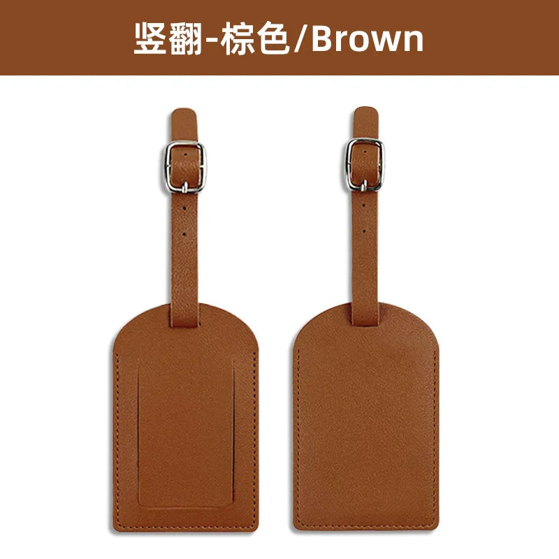 Travel Engrave Initials Luxury Luggage Tag Holiday Business Trip Suitcase Label Handbag Charm Custom Name Wholesale Wedding Gift
