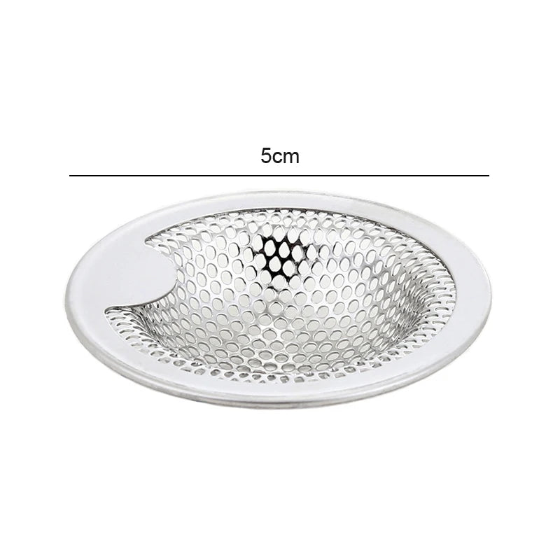 Stainless Steel Kitchen Sink Filter Mesh Sink Sewer Strainers Bathroom Floor Drains Catcher Waste Drain Hole Filter Trap Screen