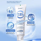 120g Hydroxyapatite Whitening Toothpaste Protect Gum Health Deep Cleaning Reduces Tooth Stains Fresh Bad Breath Oral Care Tools