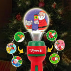 Christmas Handheld Flashlight Projection Lamp Early Education Toys Image Recognition, Cognition, Fun cartoon Projector Gifts Kid