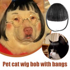 Cat Wig Dog Headdress Funny Cosplay Costume, Cute Pet Props Head Accessories