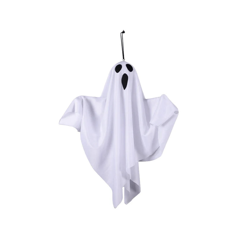Halloween Decor Hanging Ghost Lamp LED Lighted Ghost Hanging Decor Halloween Party Favor Gift for Home Garden Decor