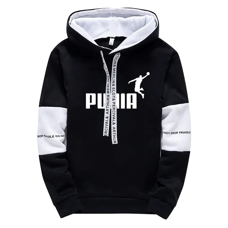 Hot Sales Mens Tracksuit Trend Printed Single Piece Sweatshirts Sweatpants Casual Hoodie Pants Office Home Quality Mens Clothing