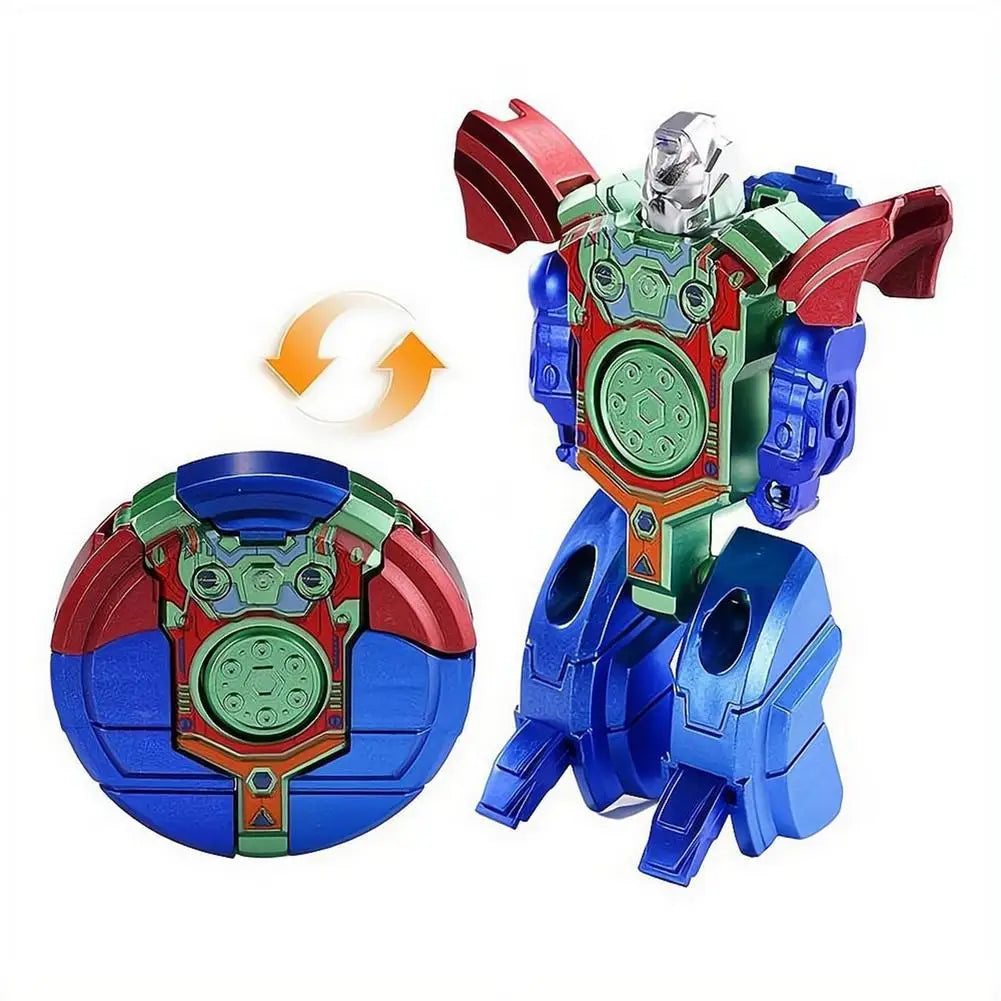 Rotating Finger Spinner Toys Antistress Stress Relief Deformation Robot Adult Sensory Toys Children's Gifts