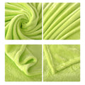 Thick Blankets 70X100Cm Red Flannel Fleece Warm Blanket For Winter Camping Travel Home Use Cozy Bed Blanket