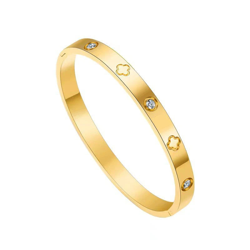 3PCS Classical Exquisite Diamond-inlaid Bracelets Suitable For Women To Wear Fashionable Jewelry For Summer Travel