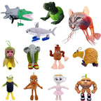 Tung Tung Tung Sahur Plush Toy Ballerina Cappuccino Assassino Toy Tralalelo Tralala Plush Vaca Saturns Saturnita LiriLi Larlla