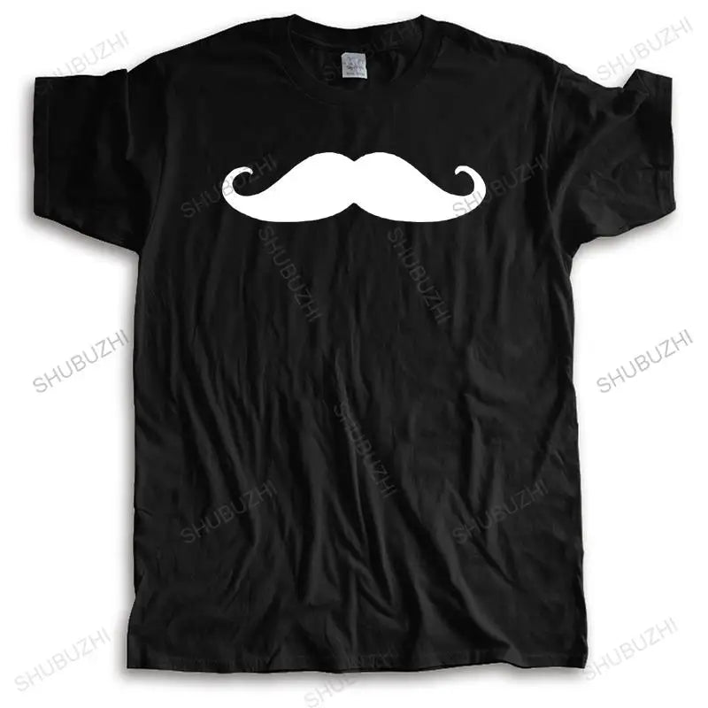 homme Casual Tee Shirts Tops Short sleeve t-shirt mustache hiphop t shirt funny moustache tshirt creative beard design t shirts