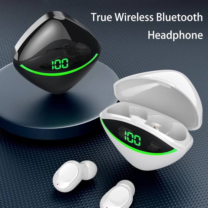 TWS Wireless Bluetooth 5.3 Headset 9D Stereo Music HiFi Earphones With Mic Smart Touch Headphones In-Ear Noise Reduction Earbuds