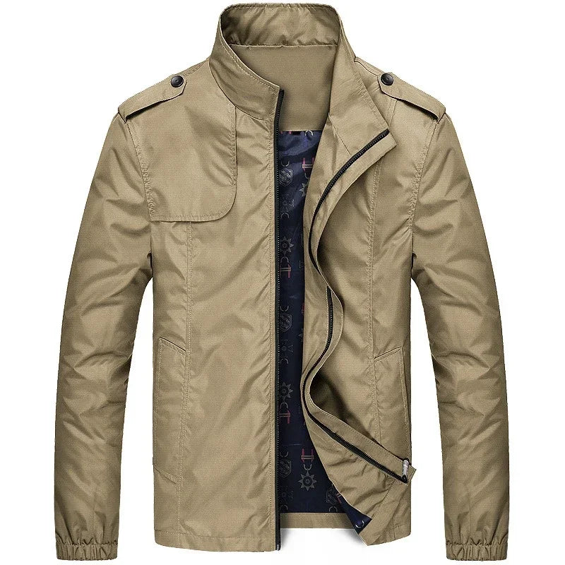 Customizable Spring Autumn Casual Solid Fashion Slim Jacket Mid-Season Jacket Suit Jackets MWT0419