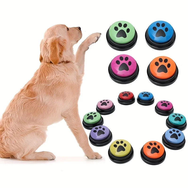 Interactive Dog Training Buttons Interactive Dog Training Buttons Recordable Talking Pet Communication Toy For Dog Cat Pet