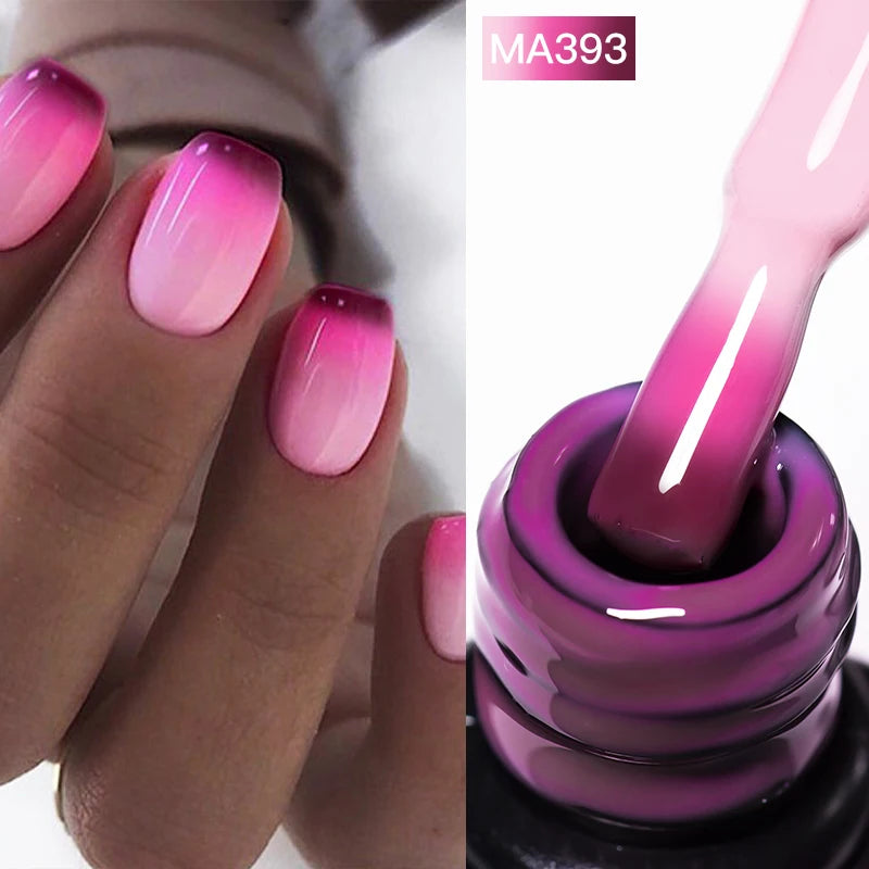 7ml Nude Rubber Base Gel, 68 Colors, DIY Nail Art Supplies Gel for Nails Design, UV LED Soak Off, Easy to Apply, Long Lasting