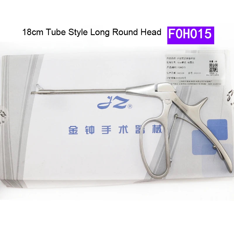 Sampling forceps Gynecological biopsy cervical biopsy forceps long round