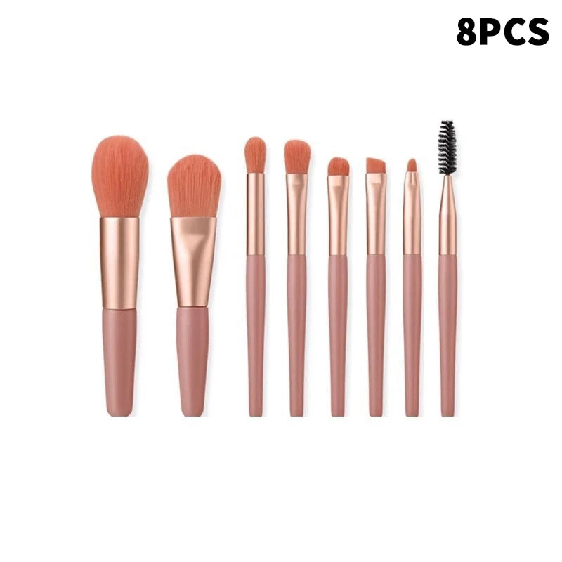 8/10pcs Makeup Brush Set Professional Super Soft Detail Brush Blush Brush Foundation Concealer Eyeshadow Brush Beauty Tools