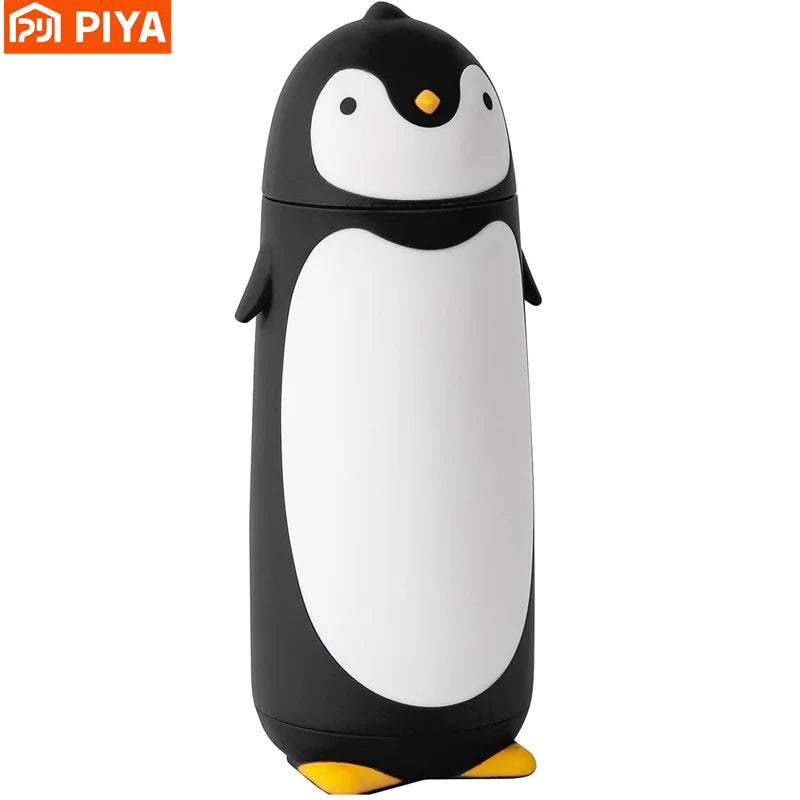 Penguin Stainless Steel Vacuum Insulated Tumblers Travel Mug Tea Water Bottle Coffee Vacuum Flask For Child Kids Student Gift