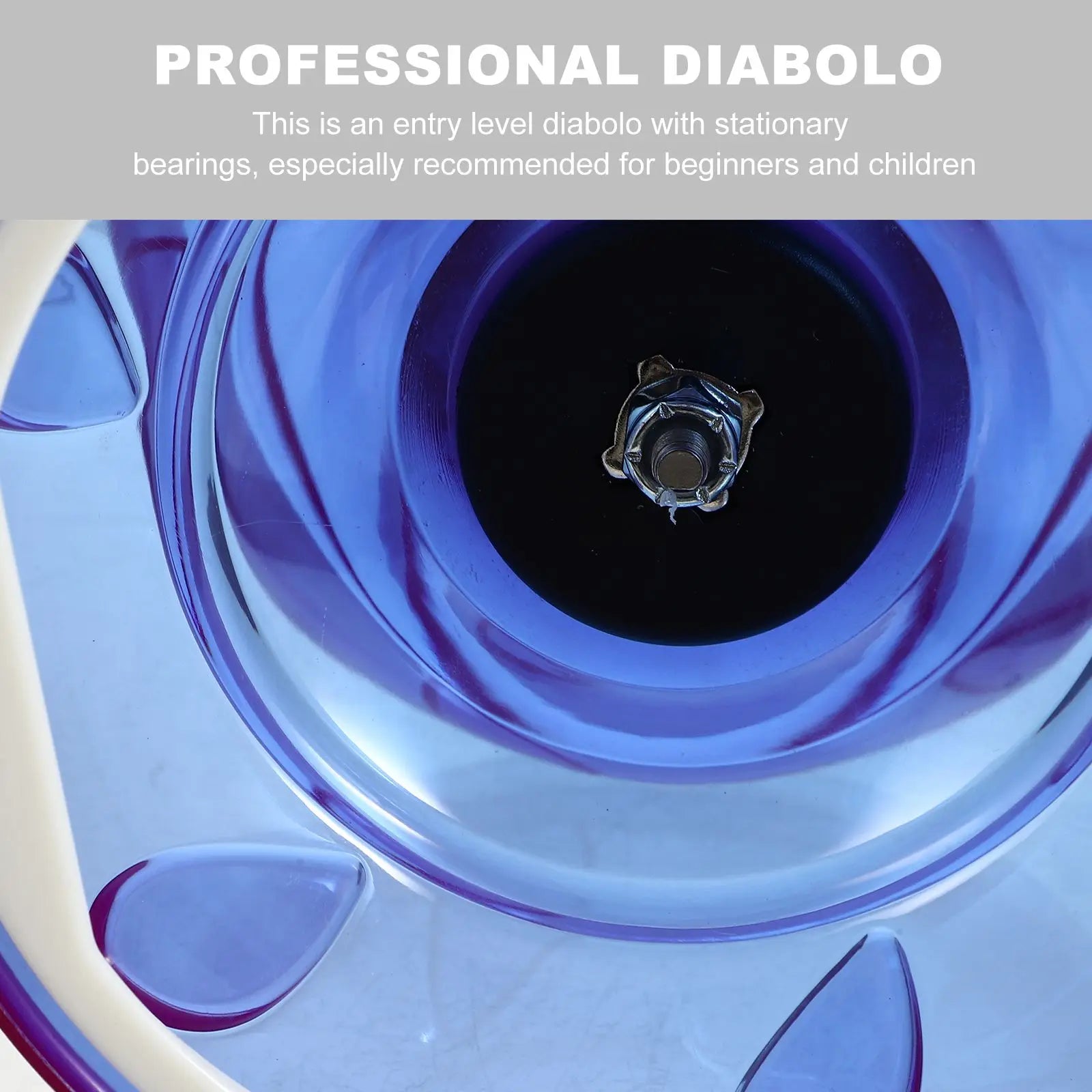 One Way Axle Bearings Soft Rubber Diabolo For Yoyo Toy Kids Diabolo Professional Diabolo Fitness Diabolo Plastic Diabolo Hobby