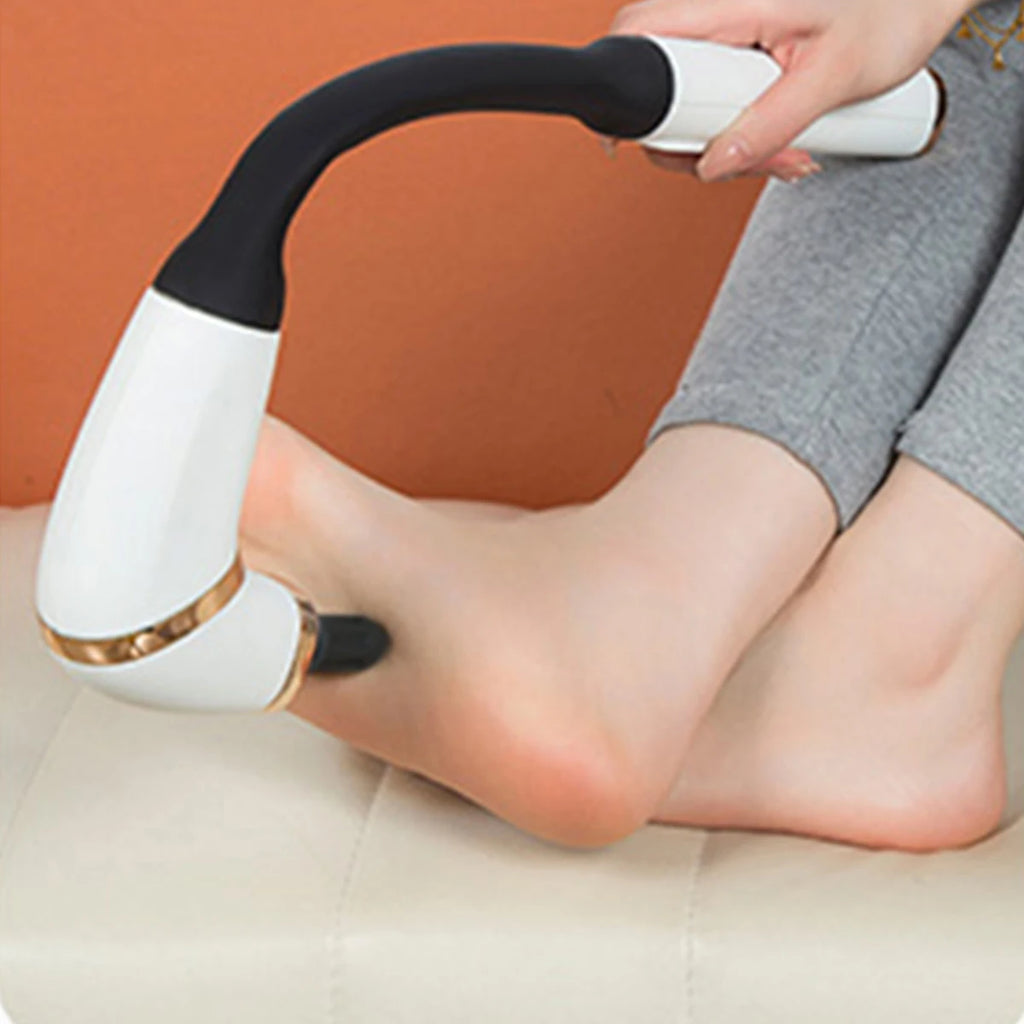Massage Gun with Upgraded Extension Handle, Back Massager, Muscles/Neck/Shoulders/Waist/Legs Massager