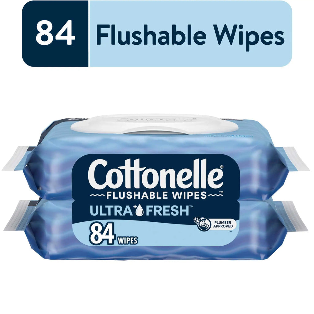 Holiday Bulk Savings | Large Capacity Value Pack | Cottonelle heavy-duty flushable wet wipes with enhanced cleaning power | Bring thorough cleansing and lasting freshness for daily personal care use