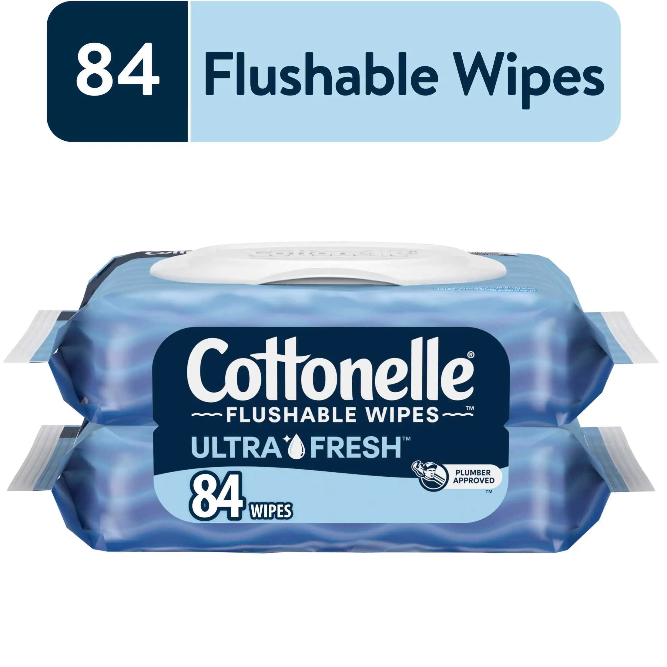 Holiday Bulk Savings | Large Capacity Value Pack | Cottonelle heavy-duty flushable wet wipes with enhanced cleaning power | Bring thorough cleansing and lasting freshness for daily personal care use