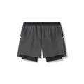 Men's Running Shorts Gym 2 In 1 Sports Shorts Fitness Leisure Workout Breathable Quick Dry Double Layer Training Shorts Men